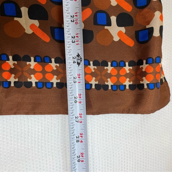 Zara Multicolor Geometric Blouse - Picture 11 of 13